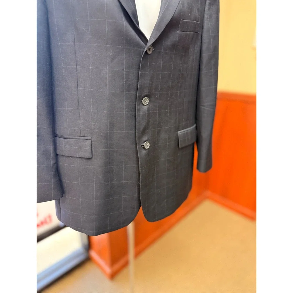Tommy Hilfiger Mens 44R Wool Classic American Tailored Clothing Blazer Dillard's
